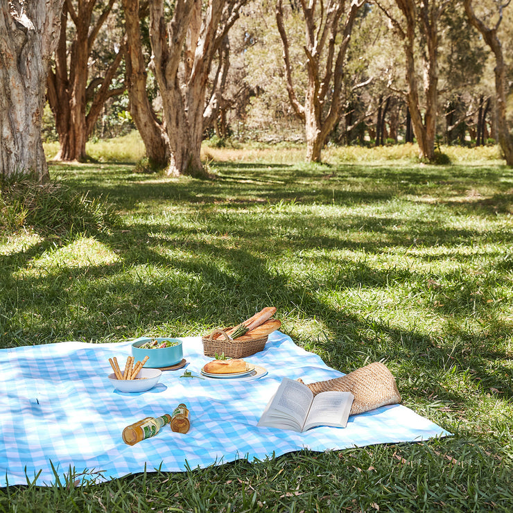 dock and bay picnic blanket