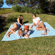 dock and bay picnic blanket