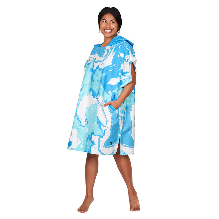 dock and bay poncho adults