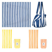 Dock & Bay 2 x Beach Towel + Bag + Picnic Blanket - Set A