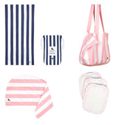 Dock & Bay Beach Towel + Bag + Hair Wrap + Makeup Remover - Set A