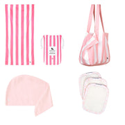 Dock & Bay Beach Towel + Bag + Hair Wrap + Makeup Remover - Set A