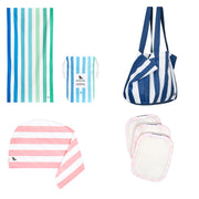 Dock & Bay Beach Towel + Bag + Hair Wrap + Makeup Remover - Set A